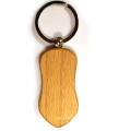 Projete seu próprio presente gravado de madeira da casa de alta qualidade Keychain com nome